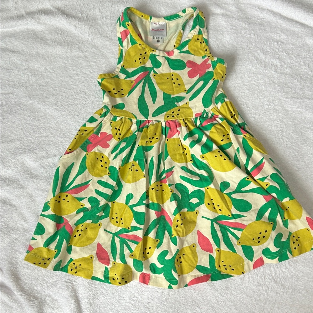 Hanna Andersson Lemon Print Dress